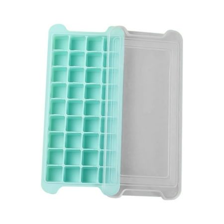 

Ame 24/36 Grids Silicone Ice Grid Mold Cover Ice Cubes Die-made Ice Box Ccreative Ice Machine Ice Frozen Ice Piece Abrasive