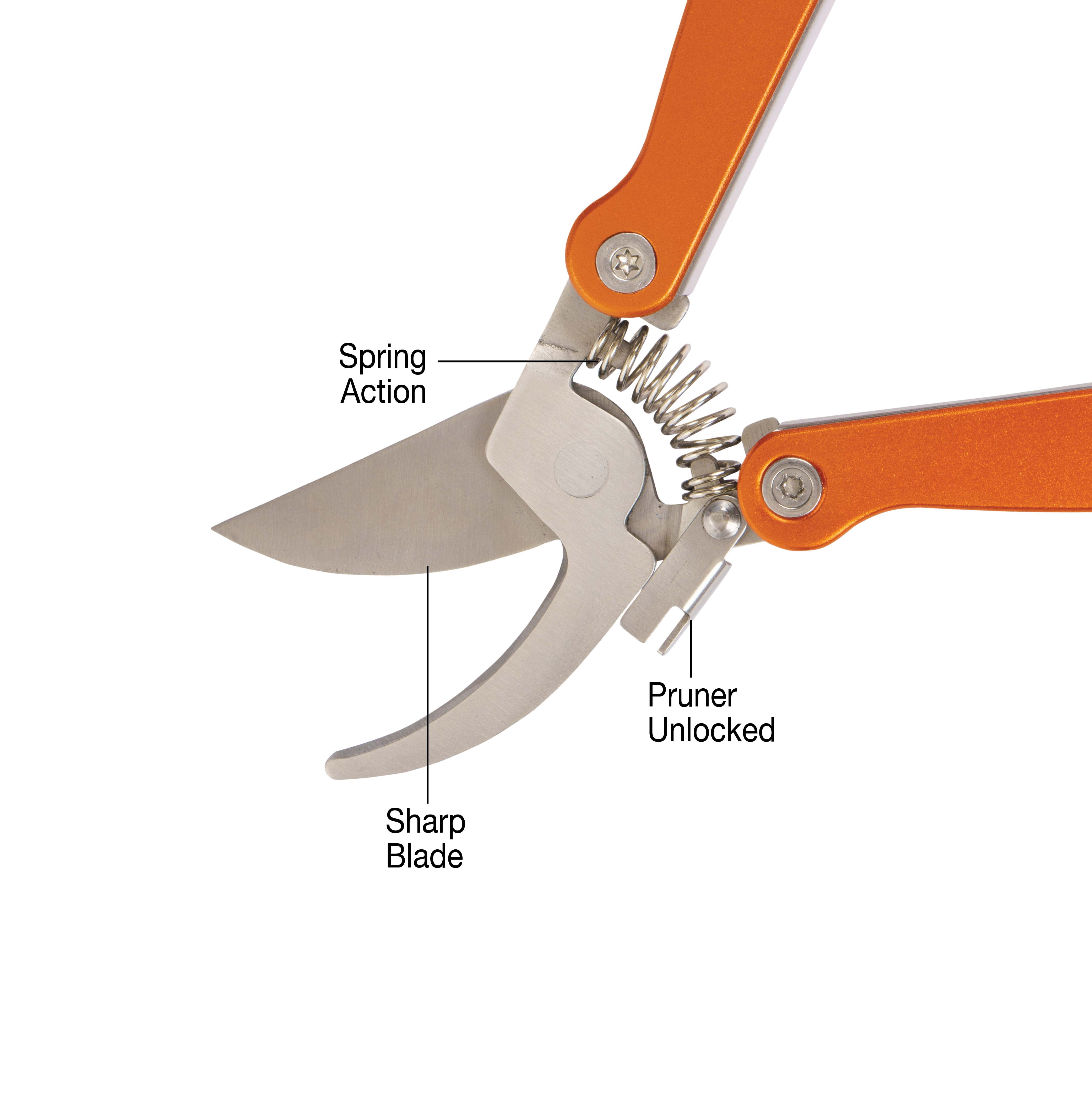 Tiger Jaw P10 Multi 10-in-1 Pocket Tools With Pruner and Sheath