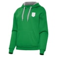 thumbnail image 2 of Women's Antigua Kelly Green Vegas Golden Knights St. Patrick's Day Victory Pullover Hoodie, 2 of 3