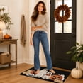 thumbnail image 7 of PoyoKee Halloween Front Door Mat, Ghost Jack O Lantern Welcome Mat, Stainproof Bathroom Rugs Kitchen Rug for Entryway Halloween Decorations, 16" x 24", 7 of 7