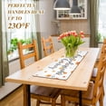 thumbnail image 3 of FREEAMG Happy Thanksgiving Pot Holders Durability Trivets for Hot Pots and Pans Waterproof Autumn Maple Table Runner Versatility Trivet Mats Table Mats, 3 of 7