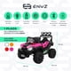 thumbnail image 4 of Camioneta montable eléctrico Enyz Jeep con control remoto asientos de piel bluetooth bocinas Edades Infantil 2 a 5 años Rosa, 4 of 8
