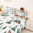thumbnail image 3 of Erosebridal Teens Jungle Animal Deers Queen Sheet Sets 4 Pieces,Kids Boys Girls Kawaii Camping Car Bed Set,Microfiber Bedroom Decor, 3 of 5