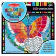 thumbnail image 4 of Melissa & Doug Stained Glass Made Easy Activity Kit: Butterfly - 140+ Stickers, 4 of 10