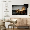 thumbnail image 4 of Elephant Stock Vintage Skates Pop Wall Art - Horizontal Canvas Wall Art - Living Room Wall Decor - Hobbies And Lifestyle Canvas - Beige And Black Decor - 12" x 8", 4 of 4