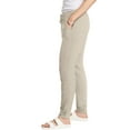 thumbnail image 2 of Hanes Women's Joggers French Terry Sweatpants Pockets Stretch Waistband Drawcord 30" inseam, 2 of 3
