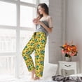 thumbnail image 6 of KLL Womens Roosters And Sunflowers Print Pajama Pants Soft Pajama Bottoms for Women Cozy Lounge Pants-Large, 6 of 7