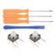 thumbnail image 1 of 2Pack left button right button Botón De Parachoques De Interruptor Táctil Con Destornillador Para Controladores De 360 Hugo Botones táctiles del interruptor, 1 of 5