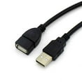 thumbnail image 2 of Inteprter Cable USB2.0 AF-AM de 3 metros, extensor de transmisión de datos de alta velocidad negro, línea de extensión de carga Cables de audio/vídeo, 2 of 5