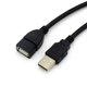 thumbnail image 3 of sweethay Cable USB2.0 AF-AM de 3 metros, extensor de transmisión de datos de alta velocidad negro, línea de extensión de carga Cables de audio/vídeo, 3 of 5