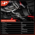 thumbnail image 3 of A-Premium Catalytic Converter Kit Direct-Fit Compatible with Toyota Camry 2007-2017, Avalon 2005-2019 & Lexus ES350 2007-2018, 3.5L, EPA Compliant, Replace# 1741031E80, 3 of 9