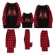 thumbnail image 1 of Pijamas Navideños Para La Familia Conjunto de Papá Conjunto de Pijamas Estampados de Manga Larga Top de Cuadros Rojos Y Pantalones Largos Conjuntos de Ropa de Dormir Odeerbi  ODB190125, 1 of 5