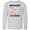 AC-Heather Grey, variant on Inktastic 100th Day of School with Tally Marks Long Sleeve Youth T-Shirt