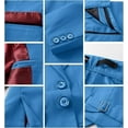 thumbnail image 6 of Lycody Boys Suits Black Suit for Boy Slim Fit Formal Toddler Kids 7Pcs Vest Dress Pants Blazer, 6 of 7