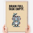 thumbnail image 1 of BAYCREWS Robot Poster: Executive Dysfunction Art, 1 of 3