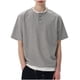 thumbnail image 1 of pstuiky camisetas camisas para hombre, Blusas/camisetas casuales de verano para hombre, de color liso y cuello redondo camisetas de hombre xxl, 1 of 5