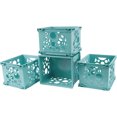 thumbnail image 2 of Mini Caisse 9"X7.75"X6"-Teal, 2 of 2