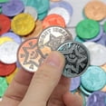 thumbnail image 5 of Juego de monedas doradas de plástico Cat Treats Lucky Pirate, 100 unidades, 5 of 5