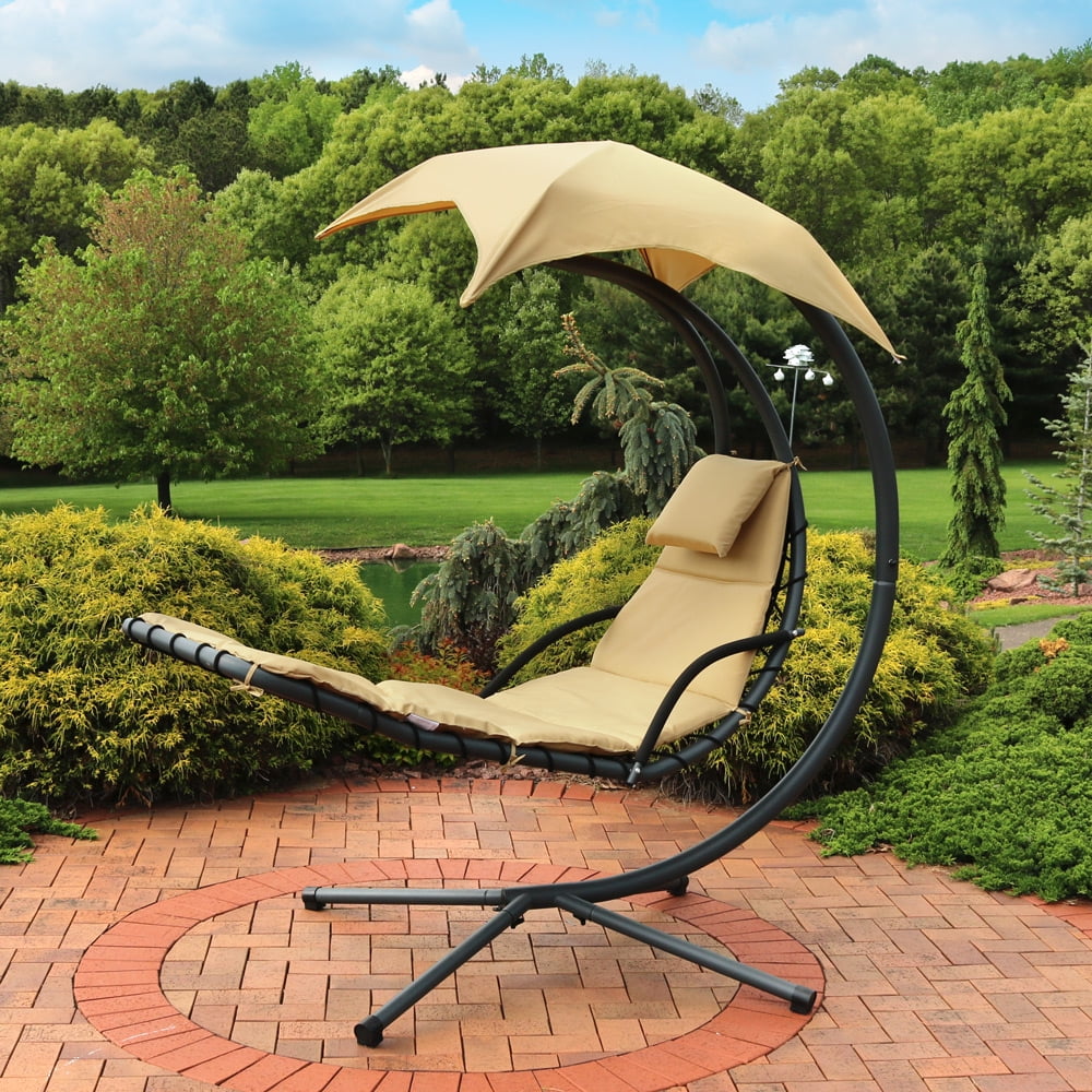 floating chair with umbrella