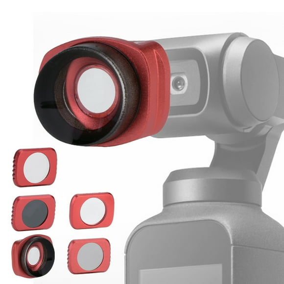 Filtro K Itfor Osmo Pocket, 5 piezas Filtro gran angular 12.5XN para Osmo Pocket Filtro Star para Osmo Pocket Durabilidad probada en el tiempo
