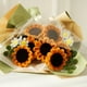 thumbnail image 4 of Injueey Ramo de girasoles, limpiapipas, cinta adhesiva y celofán para manualidades, limpiapipas para manualidades, flores Artesanía do, 4 of 6