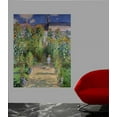 thumbnail image 2 of Monet "The Artist's Garden at Vetheuil" (1880) Glossy Poster, 2 of 2