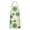 Green Tie Dye, variant on Green Tie Dye Fan Pattern Apron-Garden Aprons for Women with Pockets-Cotton Linen Waterproof Kitchen Cooking Gardening Aprons Adjustable for Kitchen,Cooking,BBQ and Salon 33x27 Inch