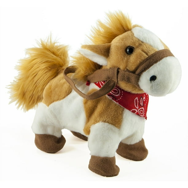 Cuddle Barn® Rusty the Painted Pony Animated Musical Plush Toy, 10