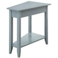 thumbnail image 2 of Convenience Concepts American Heritage Wedge End Table in Gray Wood Finish, 2 of 3