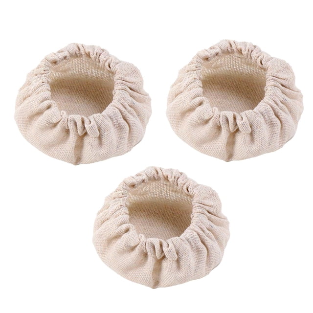 Cubiertas De Tarros De Tela, Suministros Para Hornear, Para Cafetería Y Panadería, 3 Uds.