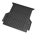 thumbnail image 2 of Ikon Motorsports TPE Truck Bed Mat Compatible with 2024 Ford Ranger Super Crew Cab 5Ft Bed Custom Fit All Weather Heavy Duty 3D Rear Cargo Trunk Tray Protector Liner 1PC Black, 2 of 8