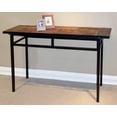 thumbnail image 3 of 4D Concepts Slate Sofa Table - Black Metal/ slate, 3 of 4