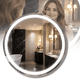 thumbnail image 1 of Espejo con Luz Led Touch 3 Tonos CTT de Pared Marthing Espejo con Luz Led de Pared, Ideal Para Baño, Vestidor, Tocador, Espejo de Baño Circular 45cm con Marco de Luz LED 3 Tonos, 1 of 9