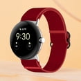 thumbnail image 3 of Correa de muñeca de repuesto de nailon para reloj deportivo para Google Pixel Watch (rojo) Likrtyny  Para estrenar, 3 of 7
