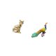 thumbnail image 5 of Estatua De Gato Pavo Real, Figura Decorativa, Escultura Animal, Adorno Artesanal Para Chimenea, Jardín, Decoración Del Hogar., 5 of 8