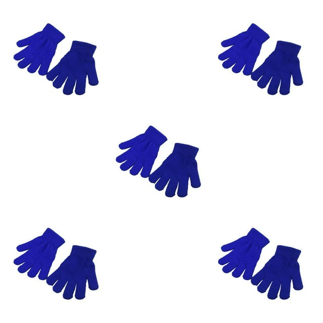 Guantes para niños Naiovety Invierno Protector de manos azul real
