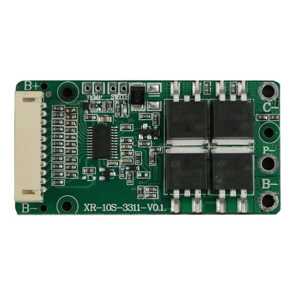 BMS 10S 36V 15A 18650 Li- Lithium Battery Char Protect Board PCB PCM Common Port For Escooter E-Bike Charging ,Multi -Function Protection