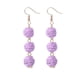 thumbnail image 1 of Pendientes de gancho trenzado para mujer Qarigey AP011241-02, 1 of 6