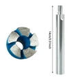 thumbnail image 2 of 1 Inch Mini Flat Grinding Head for Angle Grinder Tools Efficient Bottom Cleaning Flattening Deburring and Preparation with Durable Construction, 2 of 3