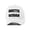 White, variant on South Sudan Hat -Smartprints Designs, Small