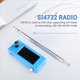 thumbnail image 4 of Radio de Banda SI4732 de 0,5 A 108 MHz, Banda de Alta Sensibilidad, Radio AM FM LSB USB con Antena, Pantalla A Color IPS de 1,9 Pulgadas, A, 4 of 8