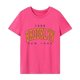 thumbnail image 1 of Camiseta de verano para mujer, cómoda y sencilla camiseta de manga corta para viaje a la playa, para mujer S, 1 of 7