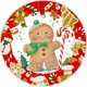 thumbnail image 1 of (LY233) Resina Con Forma Especial Serie Navideña Ambiente Navideño Diamante Parcial 30*30CM, 1 of 9