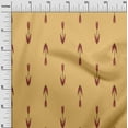 thumbnail image 2 of oneOone Viscose Chiffon Fabric Arrow Ikat Print Fabric BTY 42 Inch Wide, 2 of 4