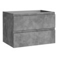 thumbnail image 6 of DAX Pasadena Engineered Wood and Porcelain Onix Basin with Single Vanity Cabinet, 28", Cement, 6 of 7