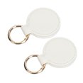 thumbnail image 4 of 2 piezas Clip para sombrero de bolso redondo portátil estable versátil confiable elegante soporte magnético para sombrero para senderismo viajes blanco, 4 of 10