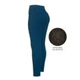 thumbnail image 3 of 1826 Junior stretch ankle pants with fleece lining, 3 of 3