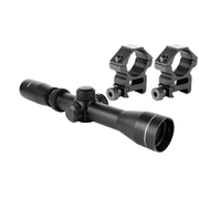 Aim Sports 2-7X32 Dual Illuminated Long Eye Relief Scope with Duplex and FREE Rings