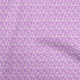 thumbnail image 1 of oneOone Polyester Lycra Purple Fabric Abstract Floral Craft Projects Decor Fabric Printed By The Yard 56 Inch Wide, 1 of 4