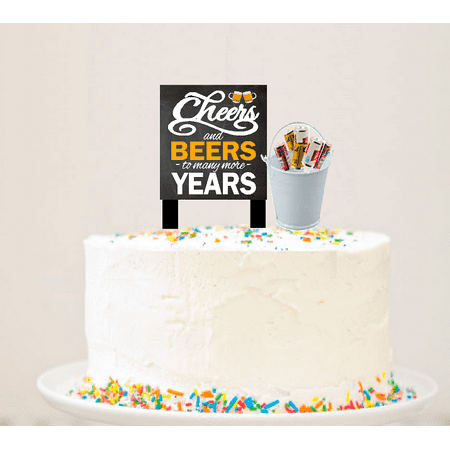 Alcohol Lovers Pette Bubbly Champage Ice Bucket Cake Decoraiton